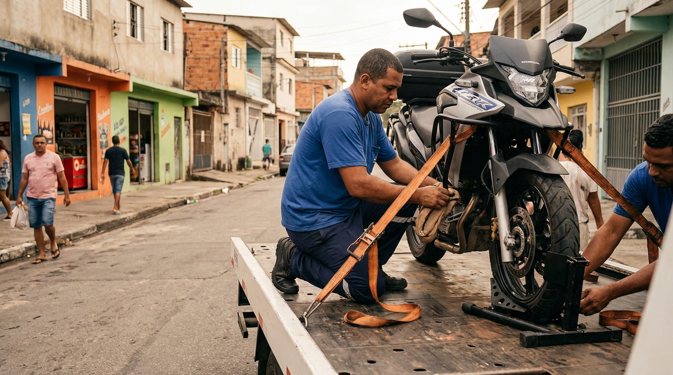 Guincho para Moto em Campo Grande‑MS